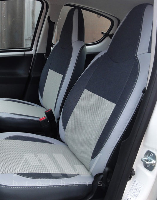 Maßgefertigte Sitzbezüge für Toyota Aygo 1 (AB10) (2005–2014), Komfortabler Stil