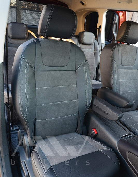 Set coprisedili su misura per Fiat Doblo 3 (2023-oggi), Leather Style