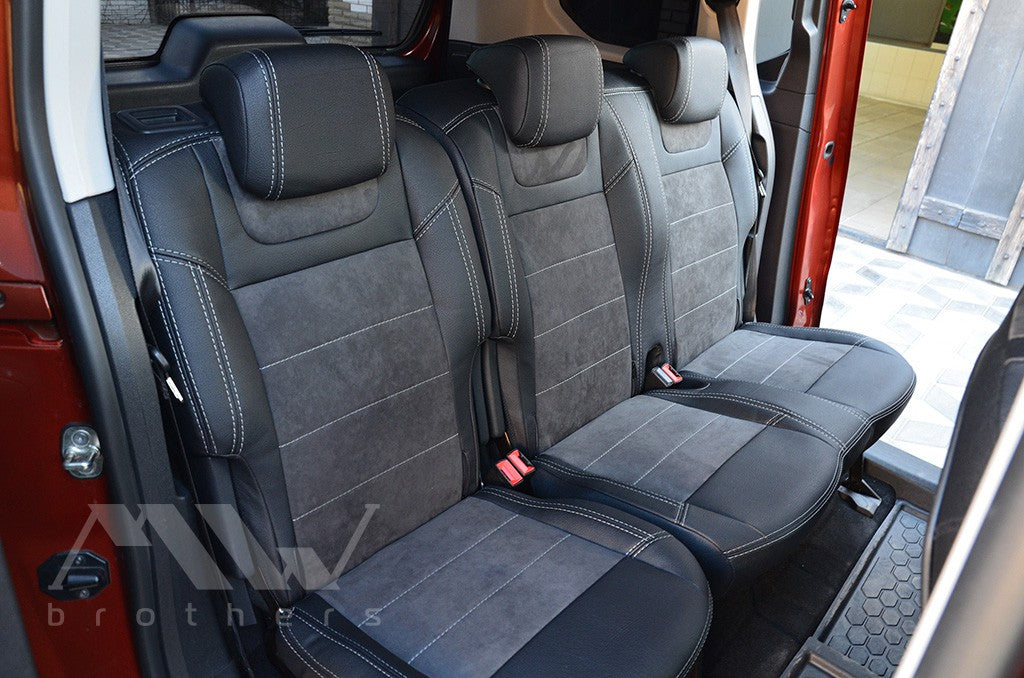 Set coprisedili su misura per Fiat Doblo 3 (2023-oggi), Leather Style