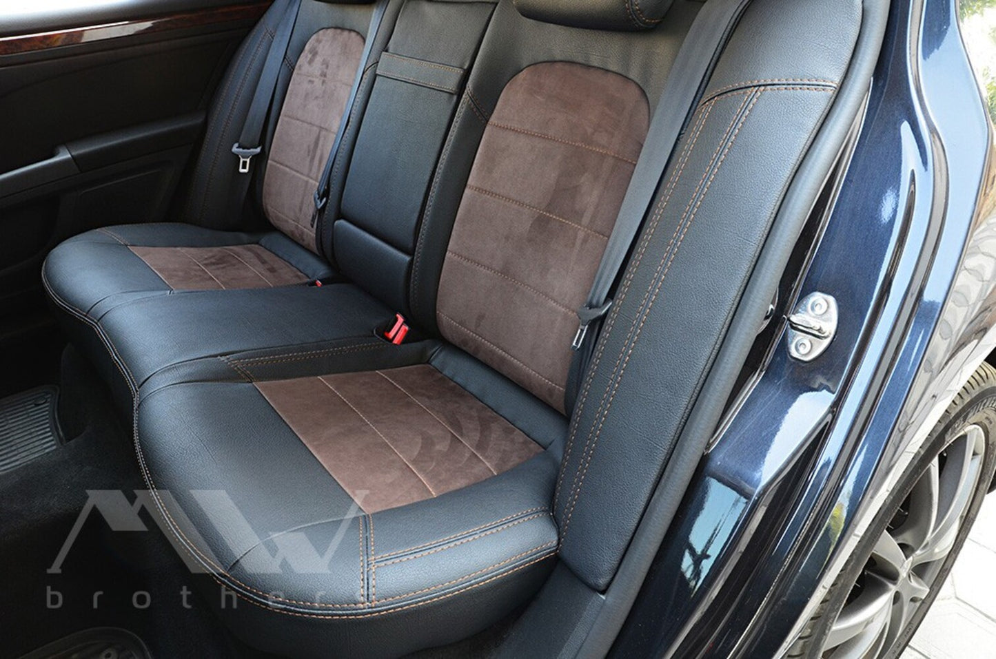 Set coprisedili su misura per Skoda Superb II (2008–2015), Leather Style