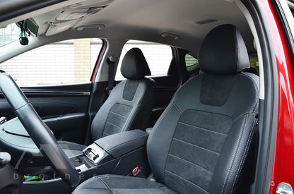 Set coprisedili su misura Hyundai Tucson IV (NX4) Hybrid (2020–oggi), Leather Style