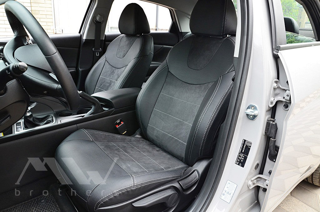 Set coprisedili su misura per Hyundai Elantra 7 (2020 in poi), Leather Style
