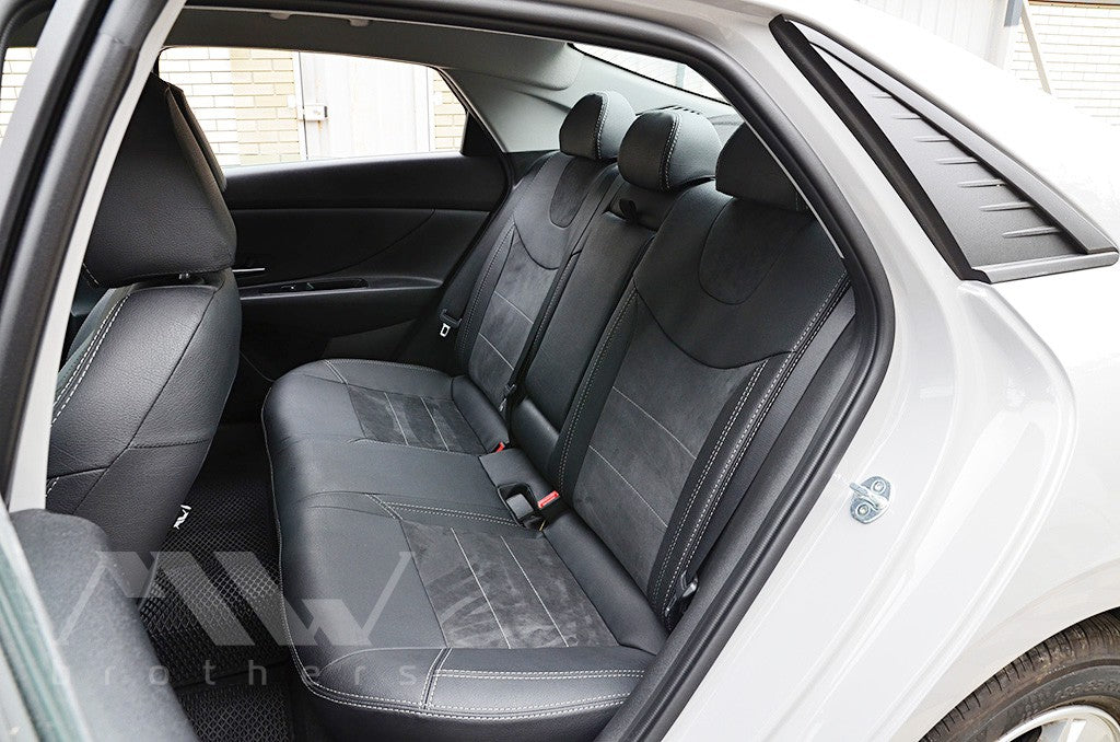 Set coprisedili su misura per Hyundai Elantra 7 (2020 in poi), Leather Style