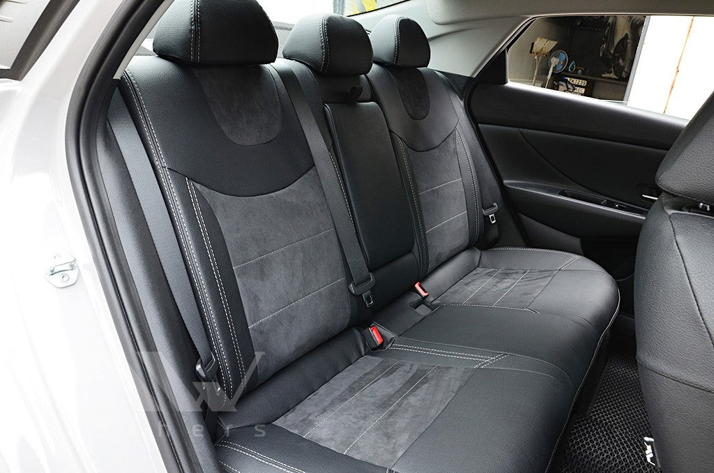 Set coprisedili su misura per Hyundai Elantra 7 (2020 in poi), Leather Style