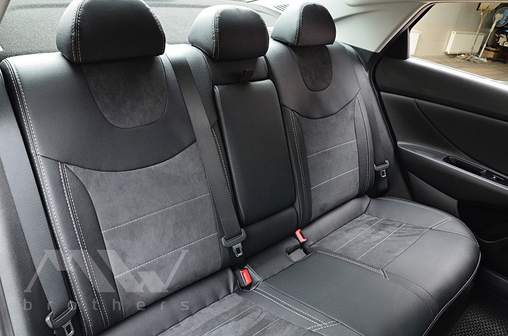 Set coprisedili su misura per Hyundai Elantra 7 (2020 in poi), Leather Style