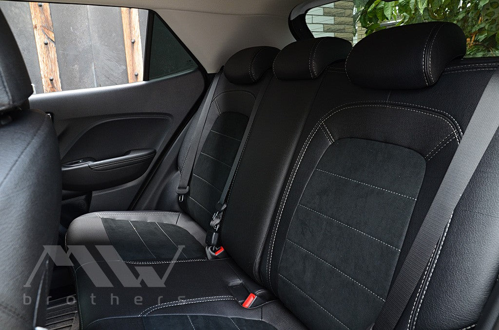 Passgenaue Sitzbezüge für Hyundai Venue (ab 2019), Lederoptik