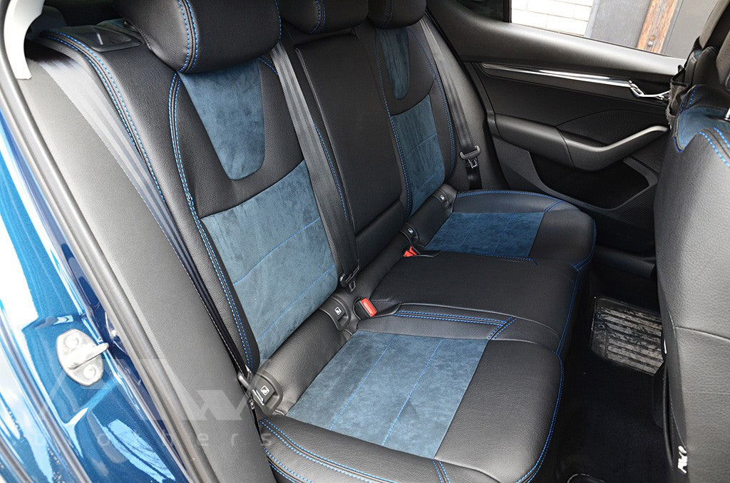Set coprisedili su misura per Skoda Octavia A8 (2020 in poi), Leather Style