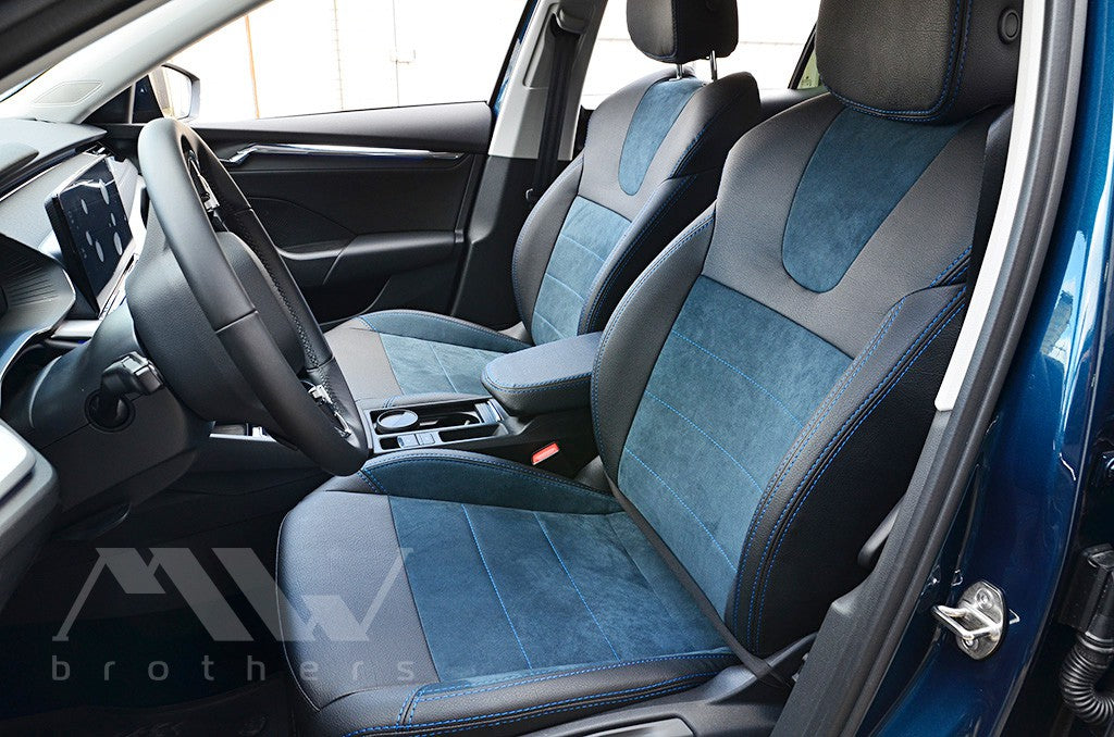 Set coprisedili su misura per Skoda Octavia A8 (2020 in poi), Leather Style