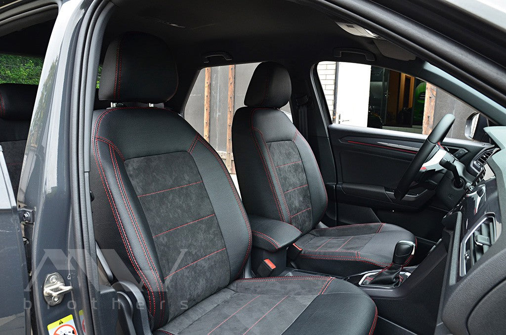 Set coprisedili su misura per Volkswagen T-Roc (2017 in poi), Leather Style