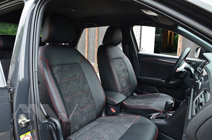 Set coprisedili su misura per Volkswagen T-Roc (2017 in poi), Leather Style
