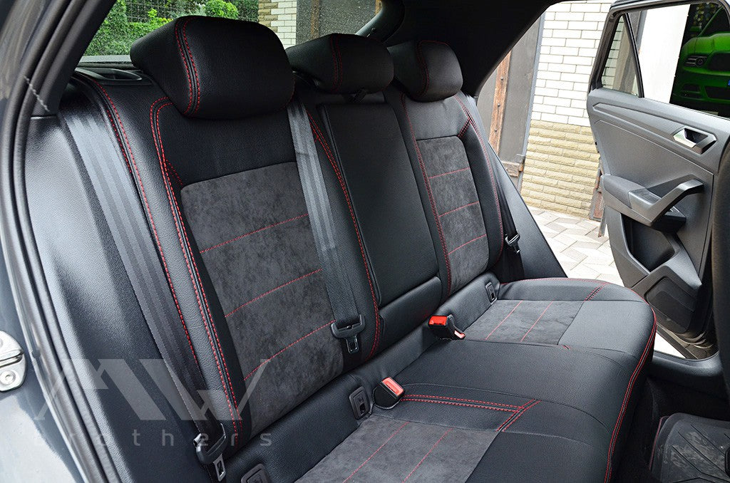 Set coprisedili su misura per Volkswagen T-Roc (2017 in poi), Leather Style