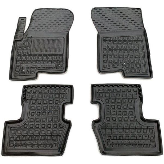 Set tappetini di gomma su misura per Jeep Compass (2011-2016)