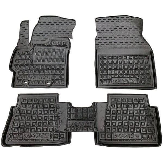 Set tappetini di gomma su misura per  Toyota Yaris Cross (2020 in poi) Hybrid