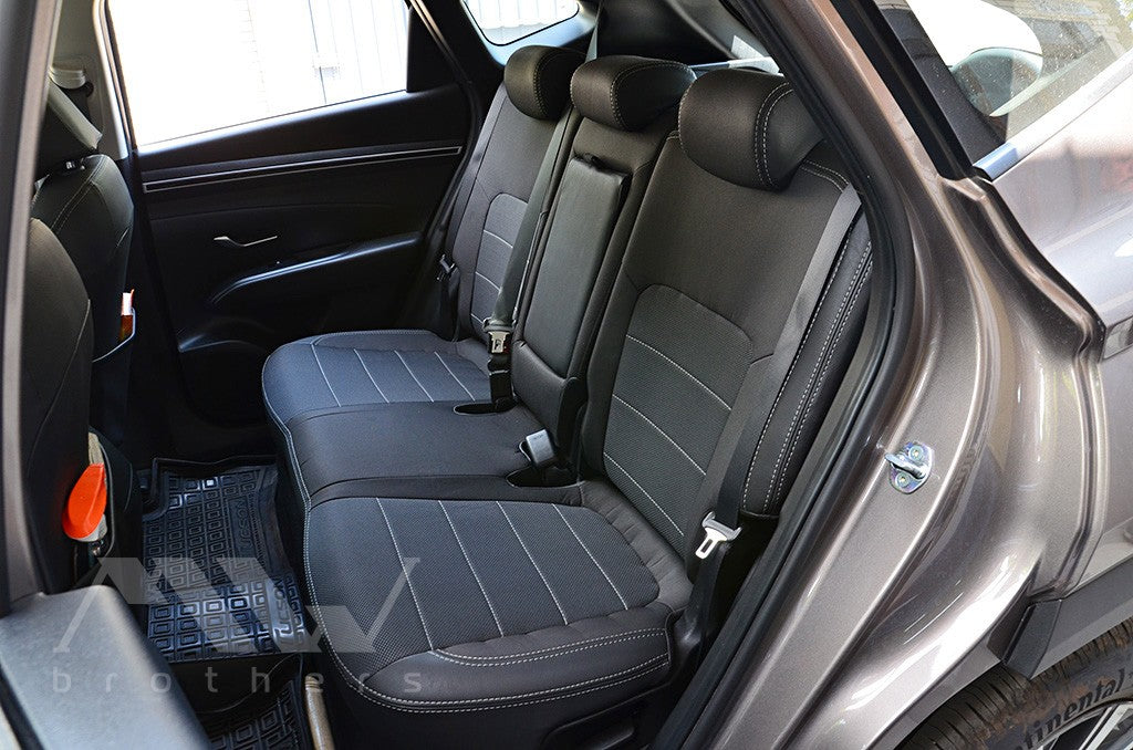 Set coprisedili su misura per Hyundai Tucson IV (NX4) Hybrid (2020–oggi), Comfort Style