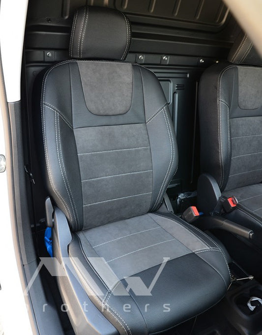 Maßgefertigte Sitzbezüge für Peugeot Partner III (ab 2018), Lederoptik