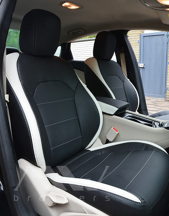 Passgenaue Sitzbezüge für Chrysler 200 (2014–2016), Lederoptik
