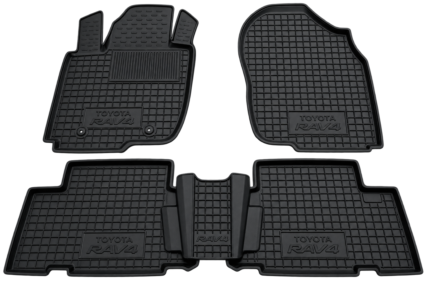 Set tappetini di gomma su misura per Toyota RAV4 3 (XA30) (2005-203)