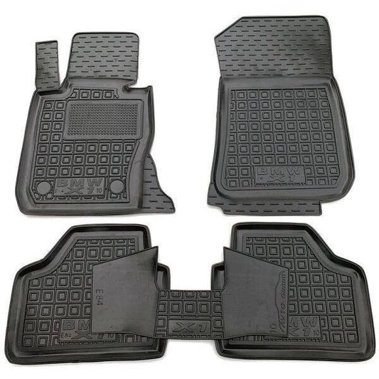 Set tappetini di gomma su misura per BMW X1 E84 (2009-2015)