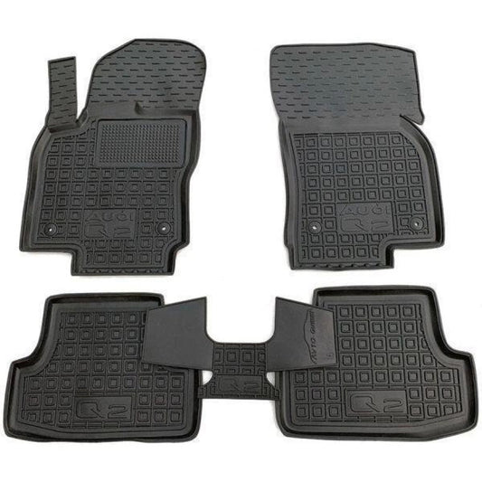 Set tappetini di gomma su misura per Audi Q2 (2016 in poi)
