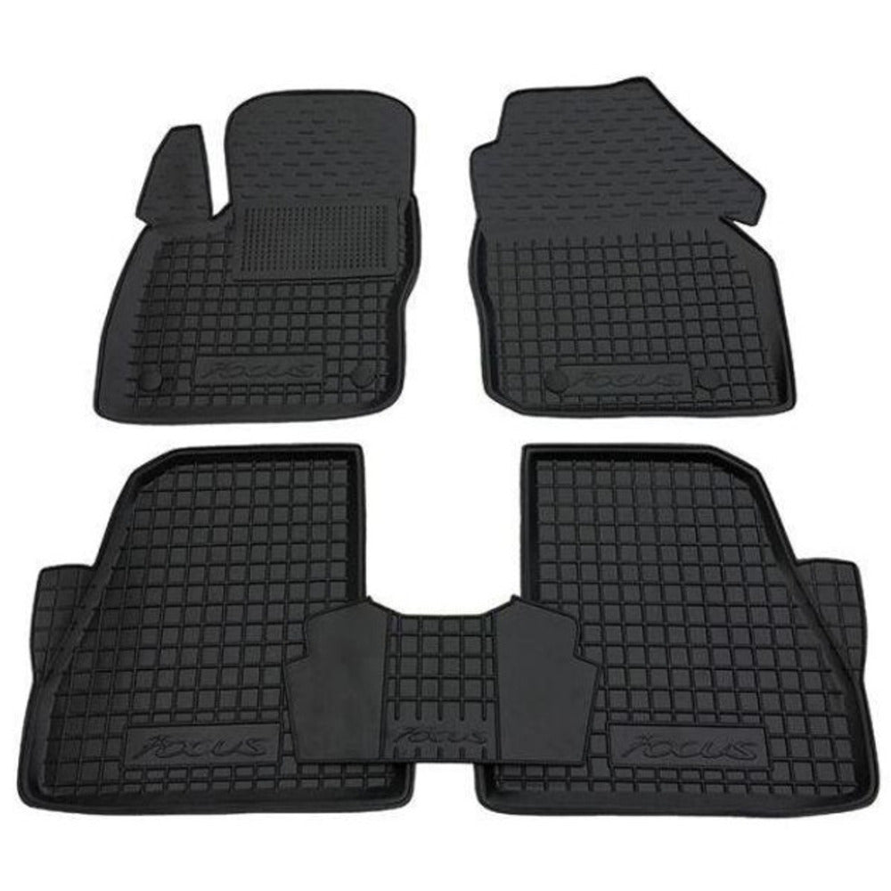 Set tappetini di gomma su misura per Ford Focus 3 (2011-2018)
