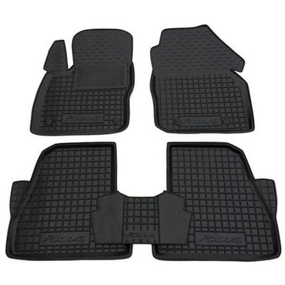 Set tappetini di gomma su misura per Ford Focus 3 (2011-2018)