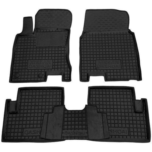 Set tappetini di gomma su misura per Nissan Qashqai I (J10) (2006–2013)
