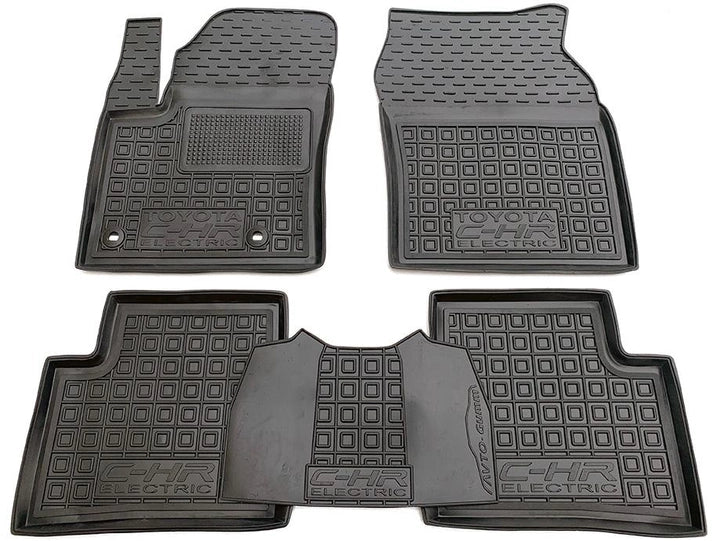 Set tappetini di gomma su misura per Toyota C-HR EV (2019-2023)