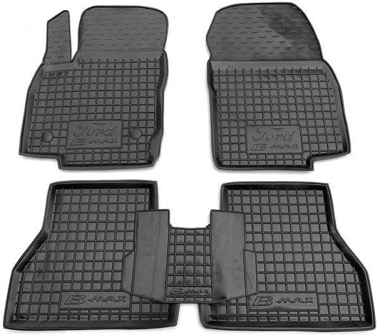 Set tappetini di gomma su misura per Ford B-Max (2012-2017)