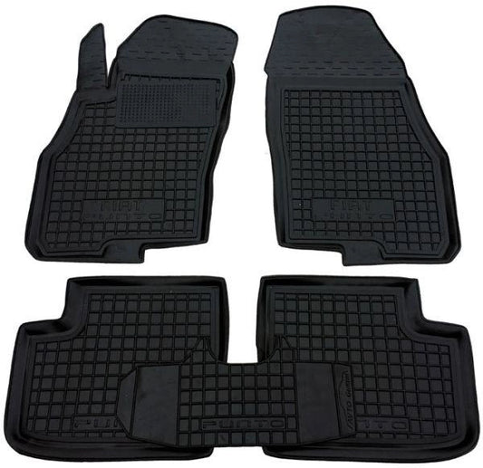 Maßgeschneiderter Gummimattensatz für Fiat Punto/Grande Punto (199) (2005-2018)