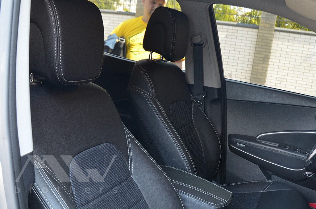 Set coprisedili su misura per Hyundai Santa Fe 3 (DM) (2012-2018), Dynamic Style