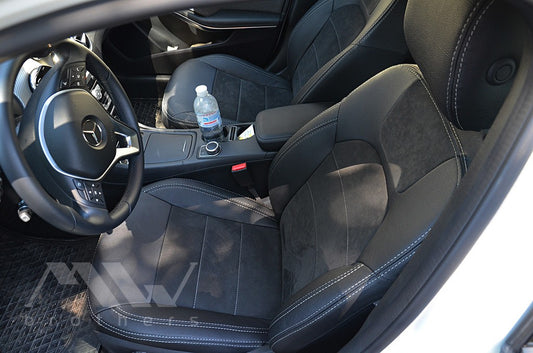 Set coprisedili su misura per Mercedes-Benz GLA-Class (X156) (2013-2020), Leather Style