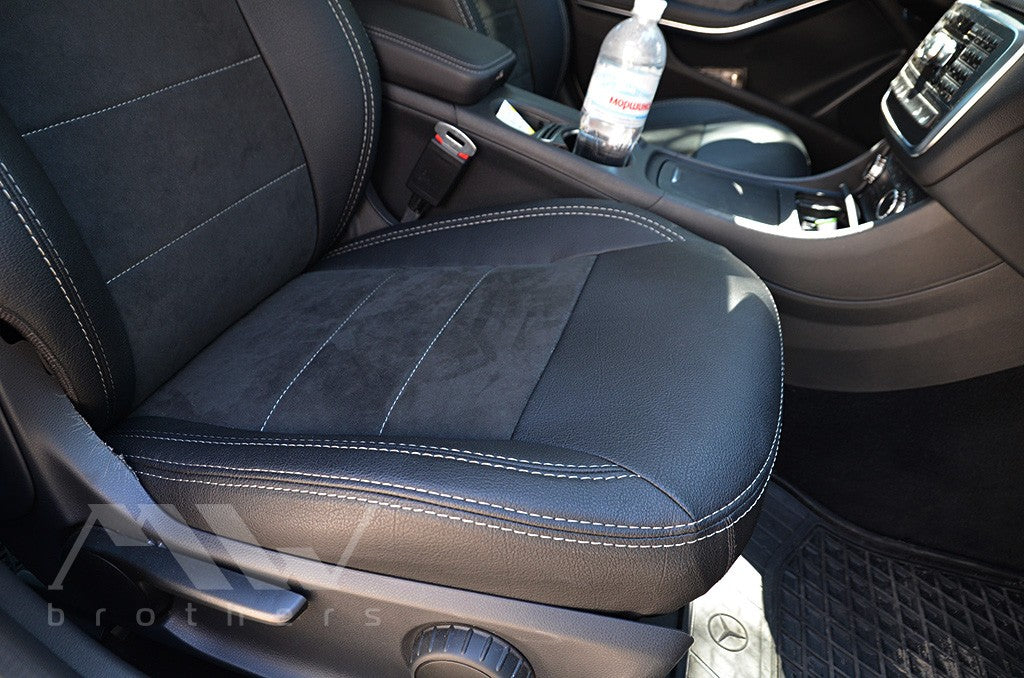 Set coprisedili su misura per Mercedes-Benz GLA-Class (X156) (2013-2020), Leather Style