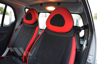 Set coprisedili su misura per Mercedes-Benz Smart Fortwo 1 (450) (1998-2007), Leather Style