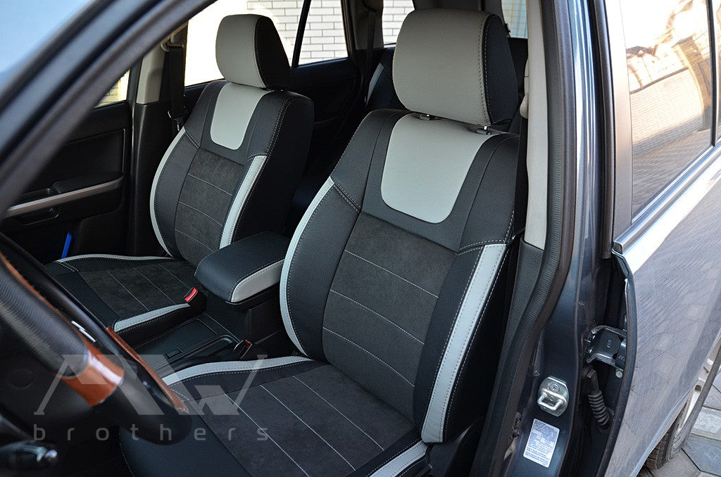 Set coprisedili su misura per Suzuki Grand Vitara (2005-2018), Leather Style