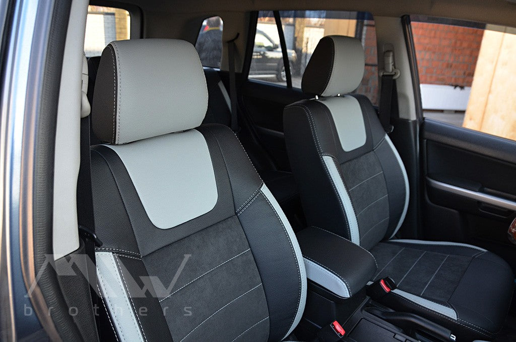 Set coprisedili su misura per Suzuki Grand Vitara (2005-2018), Leather Style
