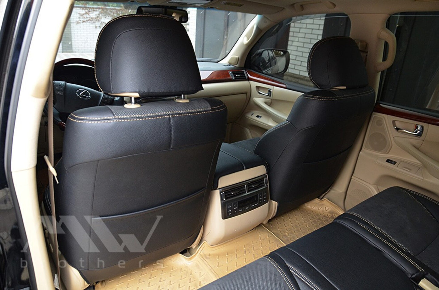 Set coprisedili su misura per Lexus LX 570 (J200) (2007-2022), Leather Style