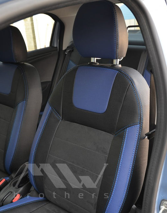 Maßgefertigte Sitzbezüge für Citroën C-Elysée (ab 2012), Lederausführung