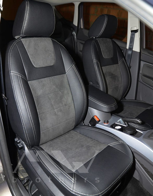 Maßgefertigte Sitzbezüge für Ford Kuga 1 (2008–2012), Lederoptik