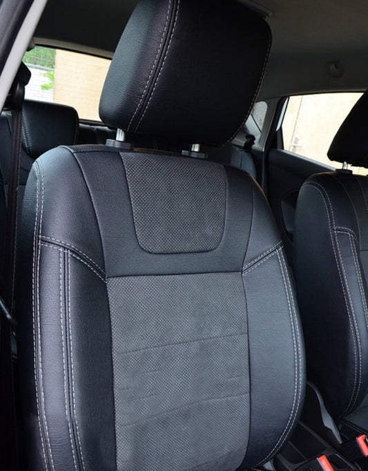 Set coprisedili su misura per Ford Fiesta (Mk7) (2008-2019), Leather Style