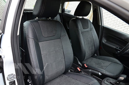 Set coprisedili su misura per Ford Fiesta (Mk7) (2008-2019), Leather Style