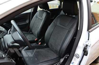 Set coprisedili su misura per Ford Fiesta (Mk7) (2008-2019), Leather Style
