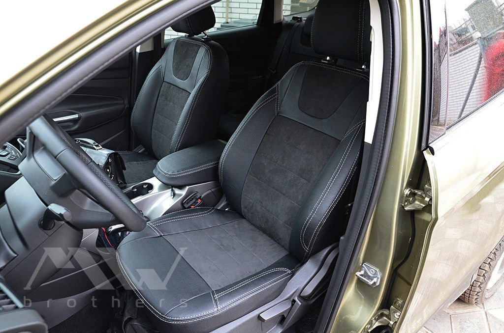 Set coprisedili su misura per Ford Kuga 2 (2016-2019) Restyling, Leather Style