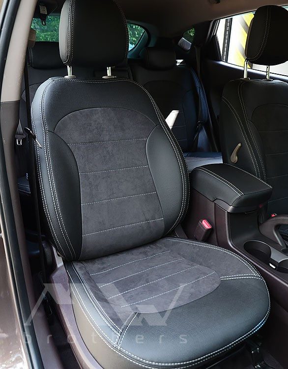 Set coprisedili su misura per Hyundai ix35 (2009-2015), Leather Style
