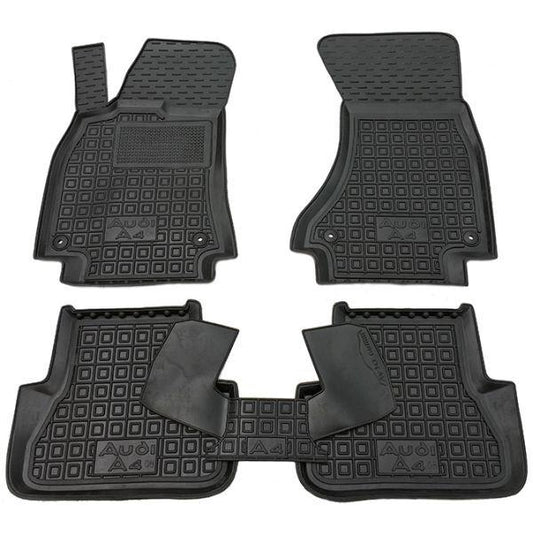 Set tappetini di gomma su misura per Audi A4 B8 (2008-2015)