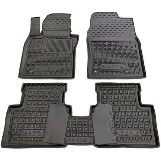 Set tappetini di gomma su misura per Mazda 3 (2019 - oggi)
