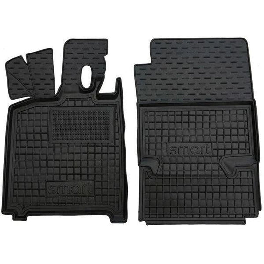 Set tappetini di gomma su misura per Mercedes-Benz Smart Fortwo 2 (451) (2007-2015)