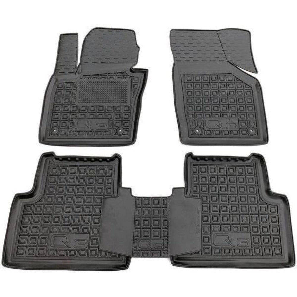 Set tappetini di gomma su misura per Audi Q3 (8U) (2011-2018)