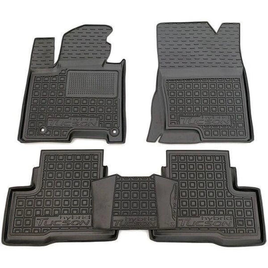 Set tappetini di gomma su misura per Hyundai Tucson 4 (2020-) Hybrid