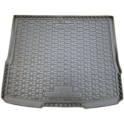 Tappetino di gomma su misura vasca baule  per Jeep Cherokee KL (2014-2023)