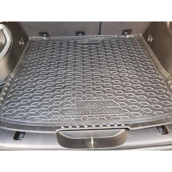 Tappetino di gomma su misura vasca baule  per Jeep Cherokee KL (2014-2023)